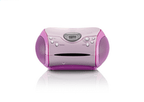 Lenco SCD-24 Tragbares Radio m. CD-Player pink