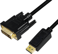 LogiLink DisplayPort/DVI-Kabel 1m
