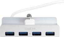 LogiLink USB 3.0-Hub 4-Port iMac-Design