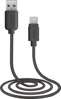 SBS USB zu Micro USB Kabel 1m schwarz