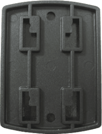 Brodit Montageplatte(f) + Klebestreifen