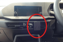 853436 Brodit ProClip für VW Caddy 2K, ab Bj. 2004 bis 2015 Nicht bei  Fahrzeugen mit Handschuhfach