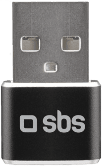 SBS USB zu USB-C Adapter schwarz