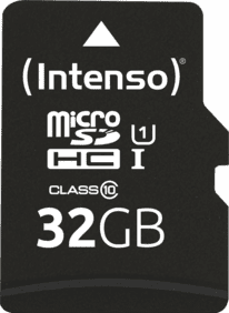 Intenso microSD-Card Class10 UHS-I 32GB Speicherkarte