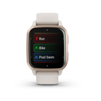 Garmin Venu SQ 2 Music GPS-Smartwatch elfenbein/perlgold