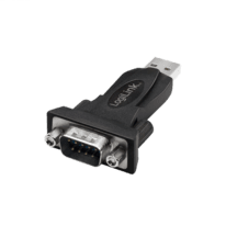 LogiLink USB 2.0 Adapter USB-A(m) zu DB9(RS232)(M)