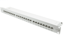 Good Connections Patchpanel 19" 24Port 1HE CAT6a STP weiß