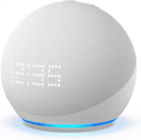 Amazon Echo Dot 5Gen m. Uhr weiß