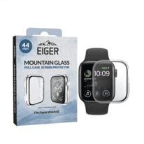 Eiger Mountain Glass Full Case Apple Watch SE 44mm trans