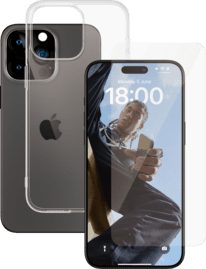PanzerGlass SAFE. iPhone 15 Pro Max 2-in-1 Pack