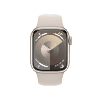 Apple Watch 9 4G 41mm Alu polarstern Sportarm. polar S/M