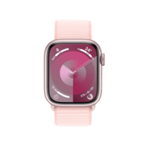 Apple Watch 9 41mm Alu rosé Sport Loop hellrosa