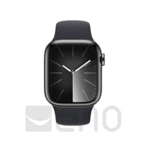 Apple Watch 9 4G 41mm Edelst graphit Sportarm. mn S/M