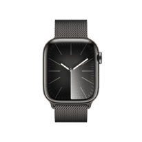 Apple Watch 9 4G 41mm Edelst graphit Milanaise graphit