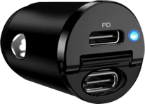 Puro PD KFZ-Ladegerät 30W 2x USB-C schwarz