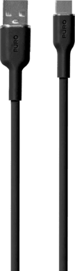 Puro USB zu USB-C Kabel 1,5m schwarz