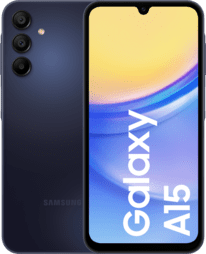 3JG Samsung Galaxy A15 A155F 4GB 128GB blue black