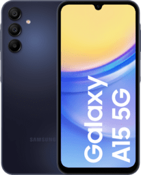 3JG Samsung Galaxy A15 A156B 5G 4GB 128GB blue black