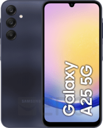 3JG Samsung Galaxy A25 A256B 5G 6GB 128GB blue black