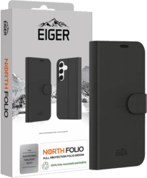 Eiger North Folio Case Galaxy S24+ schwarz