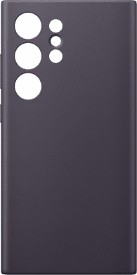 Samsung Hochuen Vegan Leather Case Galaxy S24 Ultra lila
