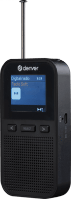 Denver DAH-126 tragbares Radio DAB+/FM schwarz