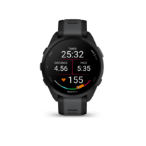 Garmin Forerunner 165 GPS Smartwatch schwarz/grau
