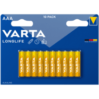 Varta Batterie Alkaline Micro AAA LR03 1,5V 10er-Blister