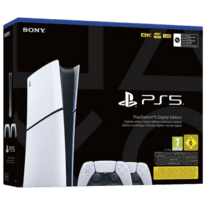 Sony PS5 Konsole SLIM Digital D-Chassis 1TB + 2.Contr.