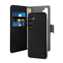 Puro Eco-Leder Wallet Galaxy A55 schwarz