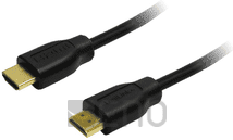 LogiLink HDMI High Speed Ethernet Kabel 1,5m schwarz BULK