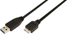 LogiLink USB 3.0 Kabel USB-A/USB-B Micro Stecker 1m