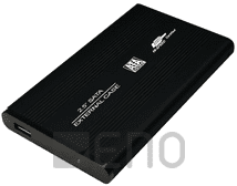 LogiLink Festplattengehäuse 2,5" Alu SATA/USB 2.0