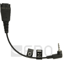 Jabra Headset-Kabel QD > Sub-Mini 2,5mm Klinke