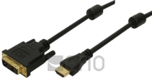 LogiLink HDMI/DVI-Kabel Stecker/Stecker 2m