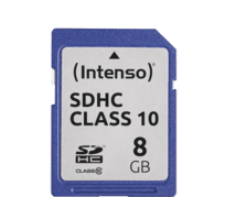 Intenso SD-Card Class10 8GB Speicherkarte