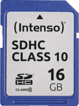 Intenso SD-Card Class10 16GB Speicherkarte
