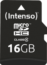 Intenso microSD-Card Class4 16GB Speicherkarte