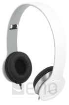 LogiLink Stereo High Quality Headset On-Ear 3,5mm weiß