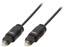 LogiLink Toslink Kabel 0,5m optisches Audiokabel