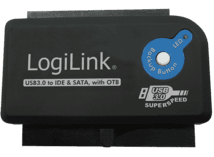LogiLink USB 3.0/IDE+SATA-Adapter m. OTB