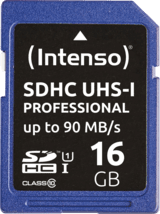 Intenso SD-Card UHS-I Professional 16GB Speicherkarte