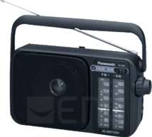 Panasonic RF-2400DEG-K tragbares Radio schwarz