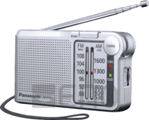 Panasonic RF-P150DEG-S Taschenradio silber