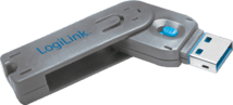 LogiLink USB-A-Port Schloss 1 Schlüssel/1 Schloss