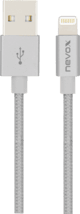 nevox Lightning auf USB-Kabel 1m grau MFI
