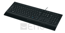 Logitech K280e kabelgebundene Tastatur, schwarz