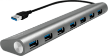 LogiLink USB 3.0-Hub 7-Port Aluminium