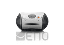 Lenco SCD-24 Tragbares Radio m. CD-Player Weiß
