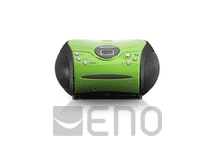 Lenco SCD-24 Tragbares Radio m. CD-Player Grün/Schwarz